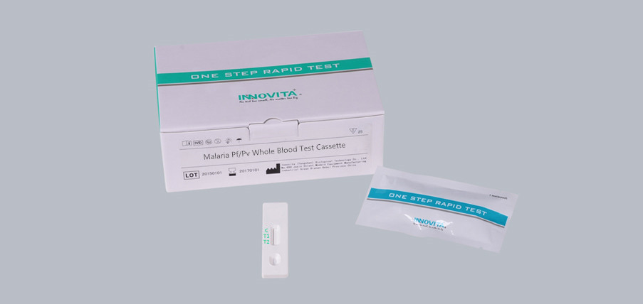 Bioneovan Malaria Pf/Pv Antigen Whole Blood Test Cassette (Colloidal Gold)