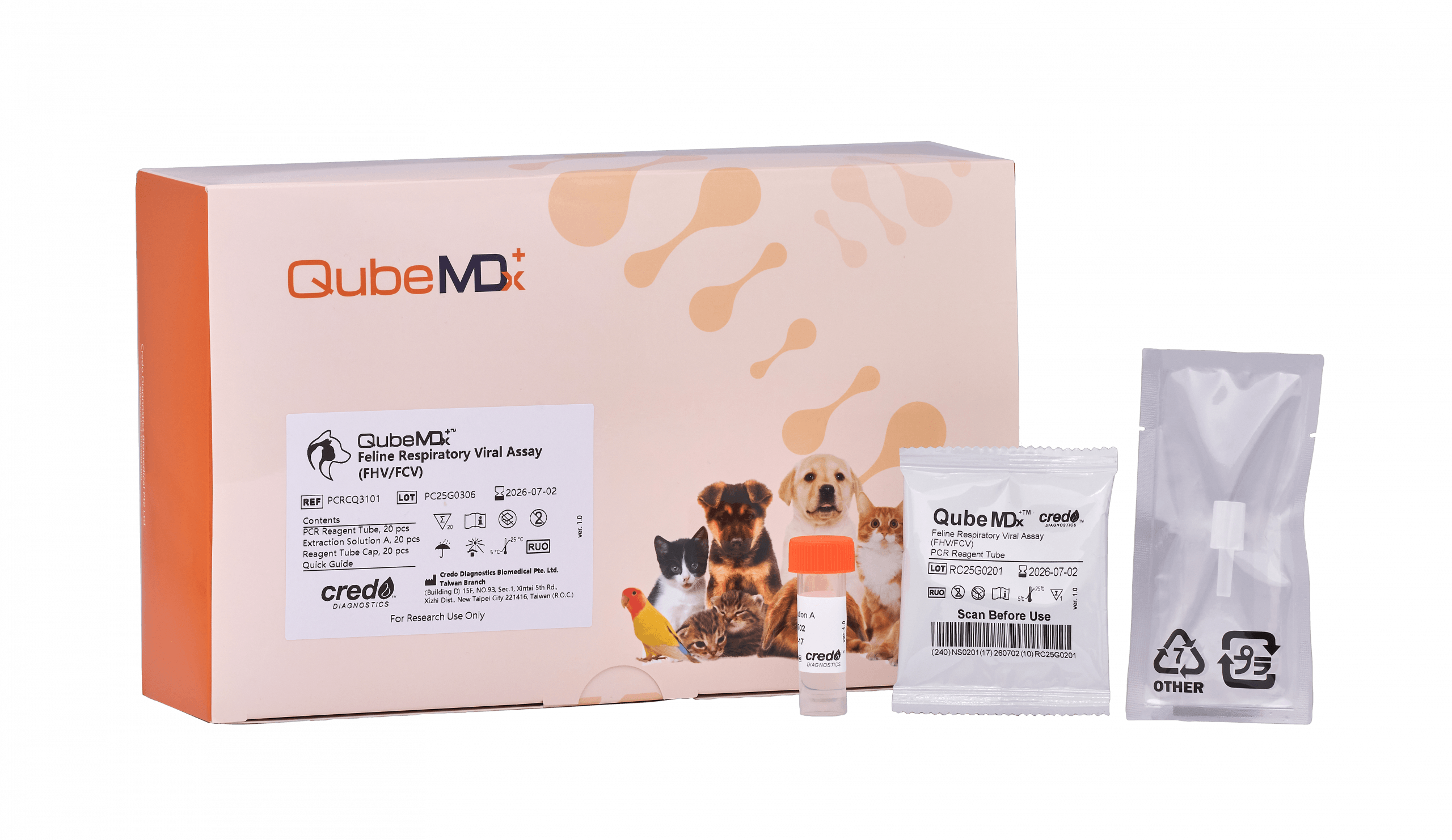 QubeMDx+™ Instrument — Credo Diagnostics product image