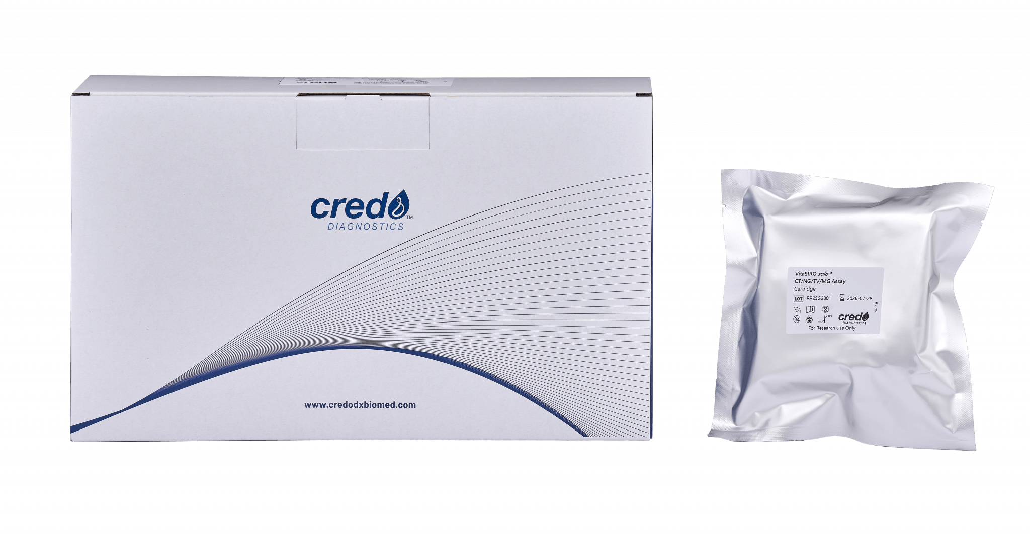 VitaSIRO solo™ CT/NG/TV/MG Assay — Credo Diagnostics product image